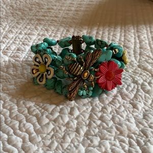 Lucky Brand turquoise bracelet.